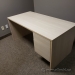 Blonde Straight Desk w/ Drawer Storage 60" x 30"